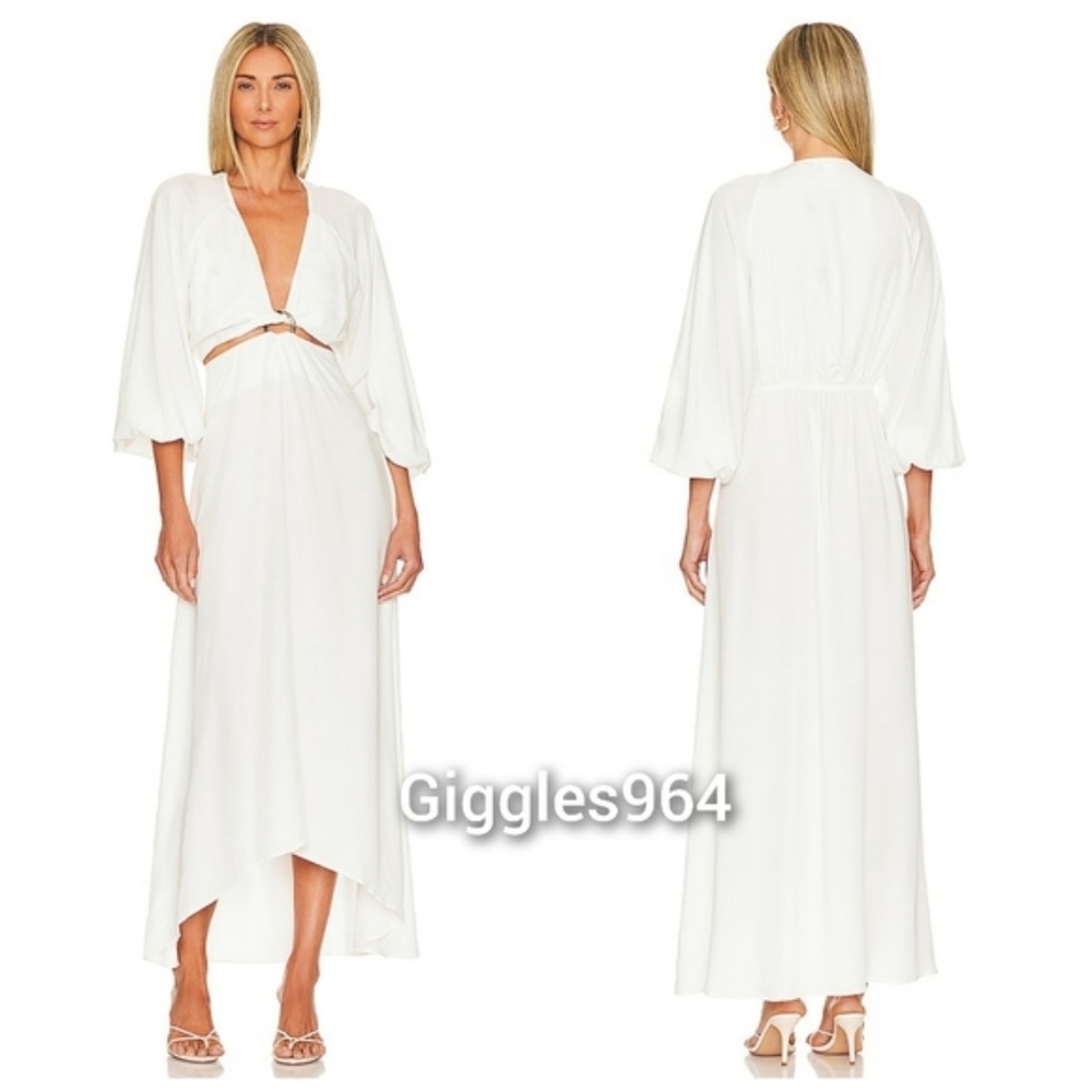 L*Space Colette Coverup Dress White - Picture 4 of 4